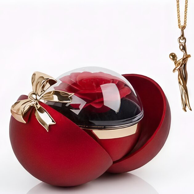 Hug Necklace avec boite cadeau