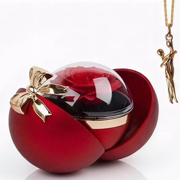 Hug Necklace avec boite cadeau