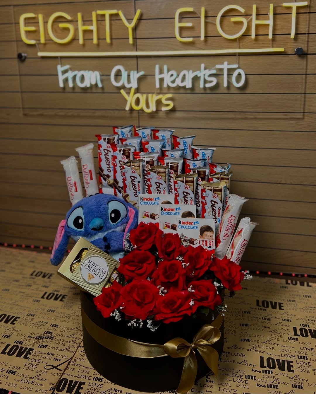 🎁 Pack Stitch qui respire + Fleurs & Chocolat