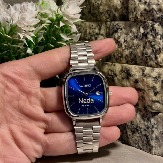 ساعة Casio مُخصّصة بالاسم